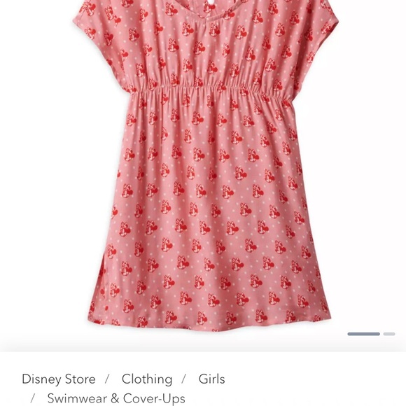 Minnie Mouse Cover-Up for Girls-Size4 - Picture 2 of 10